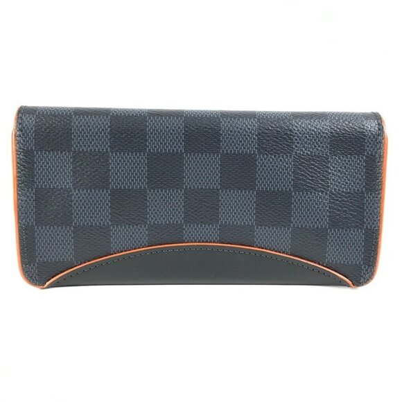 LOUIS VUITTON GI0380 Damier Cobalt Etui Lunet Woody Eyewear Sunglasses Case - Picture 2 of 16